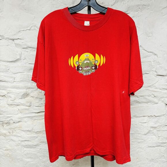 311 Band Vintage Soundsystem 1999 Album Concert Tour Red Adult XL T-shirt RARE - Picture 1 of 7
